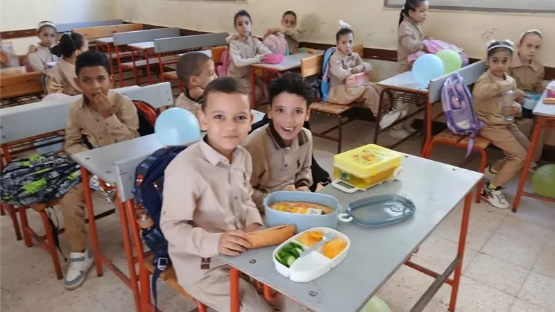 مدارس كفر الشيخ تستقبل طلابها في أول أيام العام الدراسي الجديد
