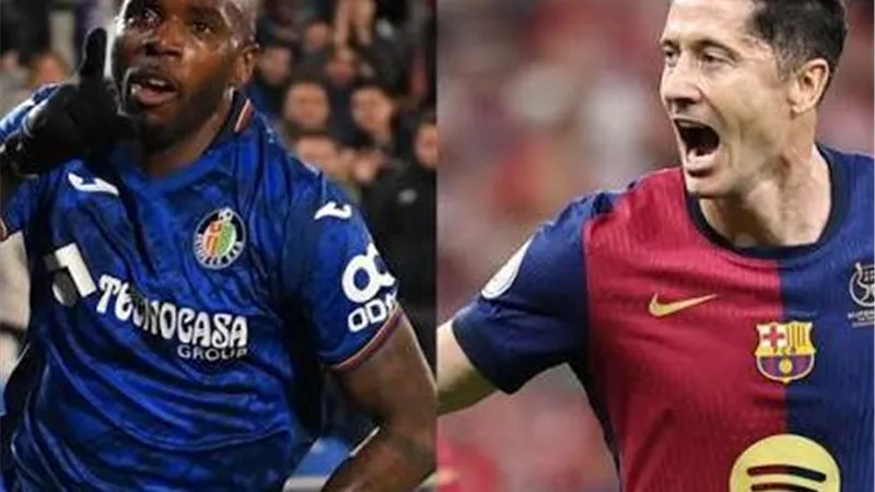 التشكيل المتوقع لبرشلونة ضد خيتافي بالدوري الإسباني 