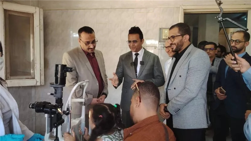 بأحدث الأجهزة.. إفتتاح غرفة العمليات الكبري بمستشفى رمد طهطا