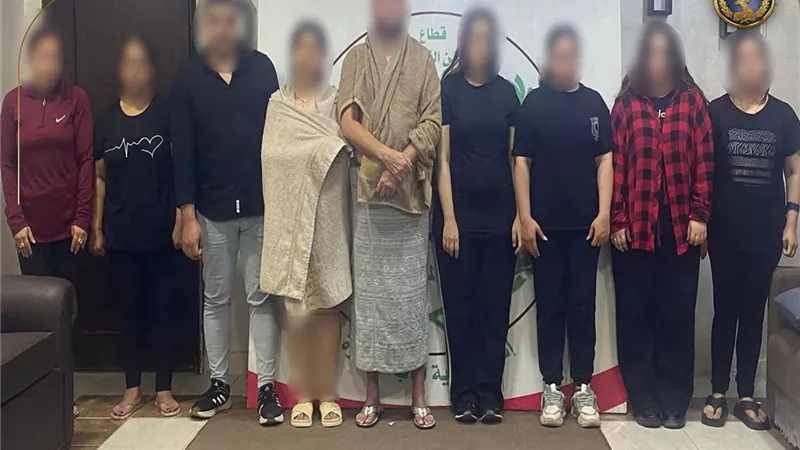ضبط ناد صحي غير مرخص لممارسة الأعمال المنافية للآداب بالتجمع الأول