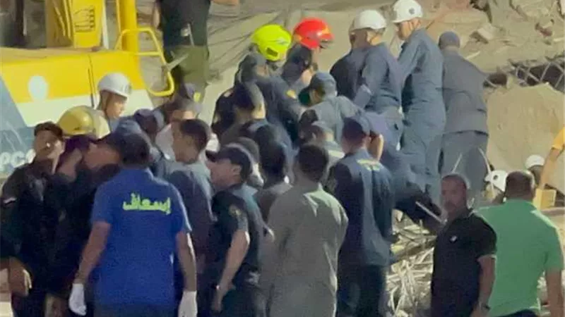 الغربية: العثور على الضحية الرابعة عشرة في حريق مصنع الملابس بالمحلة الكبرى