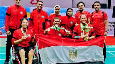 إنجاز مصري في نيجيريا.. منتخب الريشة الطائرة البارالمبي يحصد 6 ميداليات متنوعة