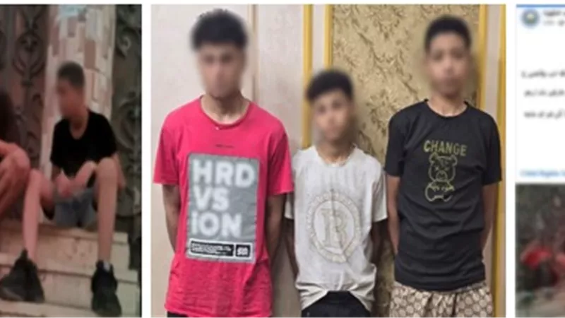 ضبط 3 صبية بعد تداولوا صورهم أثناء تعاطيهم المخدرات ومضايقة الفتيات بالدقهلية