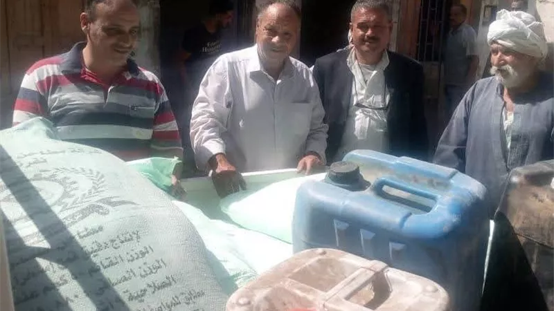 تحرير 164 مخالفة تموينية خلال حملة بمراكز المنيا 