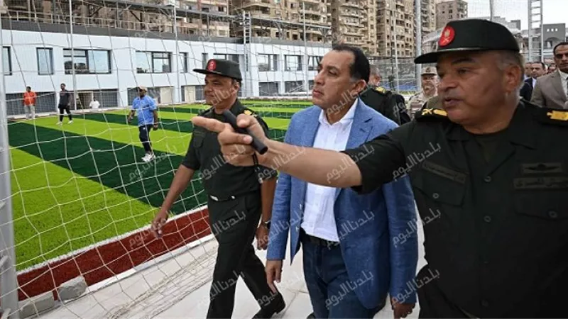رئيس الوزراء يتفقد نادي وفندق بنها للقوات المسلحة