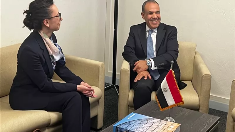 وزير الخارجية يلتقي مندوبة مولدوفا لدى اليونسكو.. تفاصيل