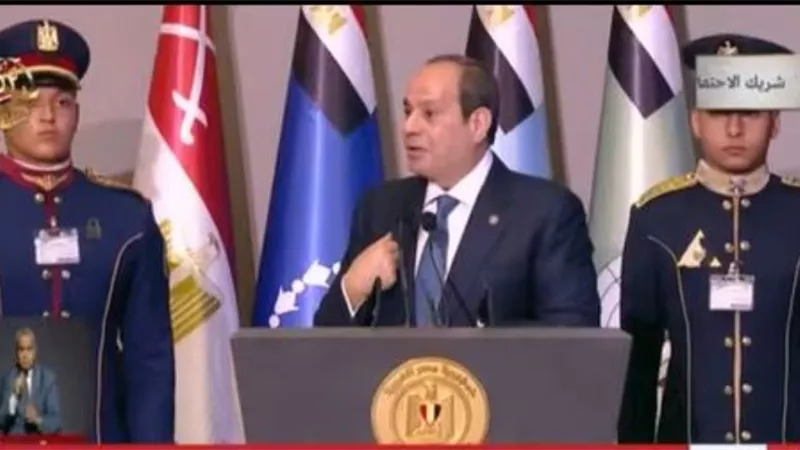 السيسي يؤكد على مكانة أكتوبر في تاريخ مصر ودور الدولة في تحقيق الأمن والاستقرار بالمنطقة