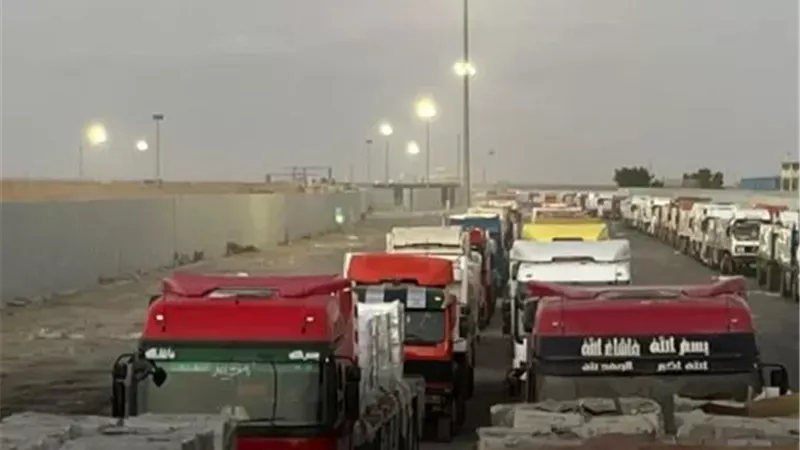 بدء دخول شاحنات الوقود من مصر إلى غزة