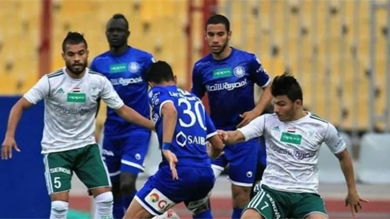 التعادل السلبي يحسم مواجهة المصري وسموحة في دوري النيل