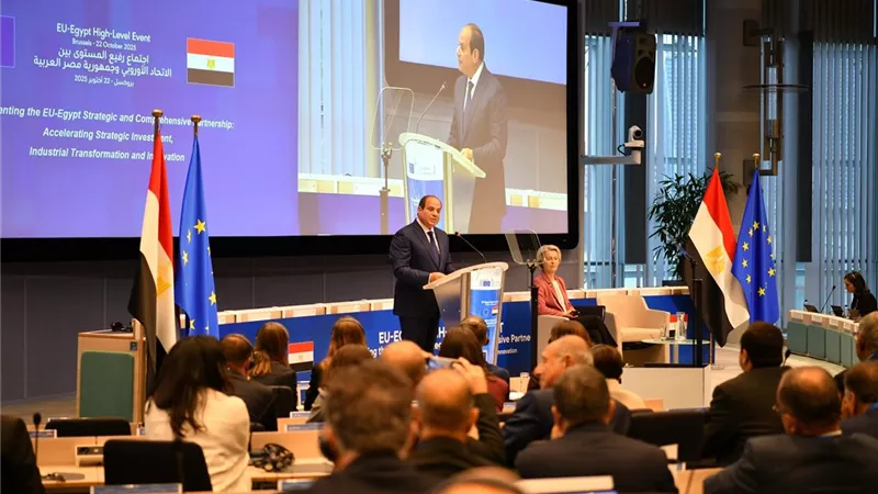 القمة المصرية الأوروبية تطالب بوقف فوري لإطلاق النار في السودان وتعلن دعمها لإعمار غزة
