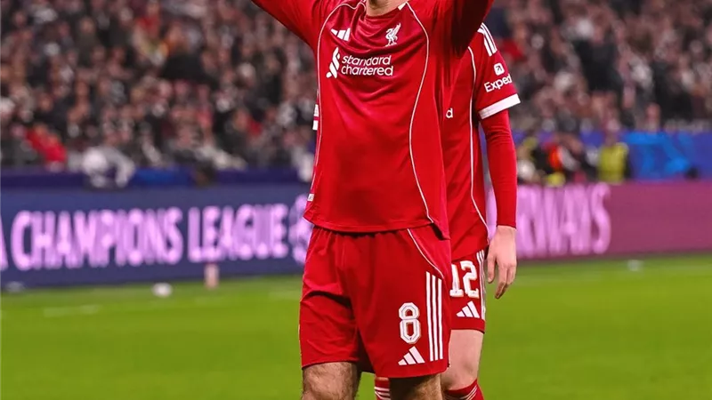ليفربول يعود للانتصارات بخماسية أمام آينتراخت فرانكفورت في دوري الأبطال 