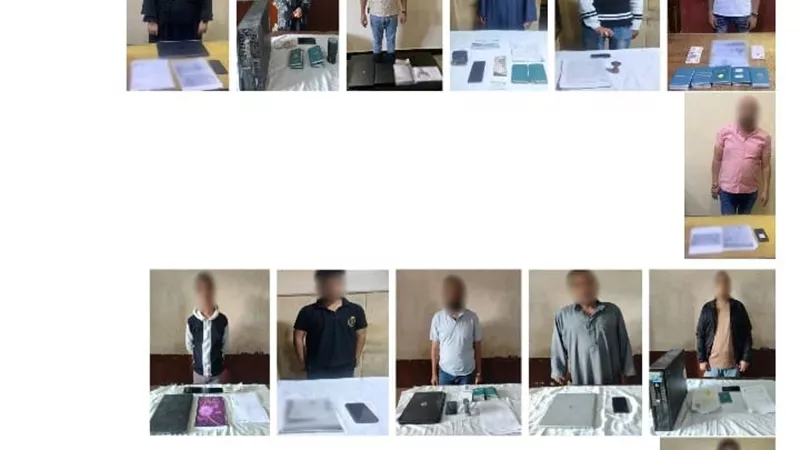 سقوط عصابة ببني سويف خدعت المواطنين بوهم السفر والعمل في الخارج