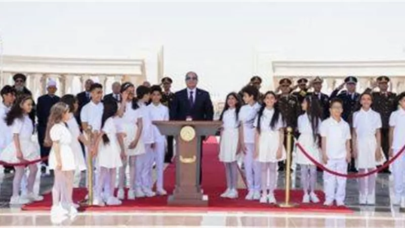 السيسي من احتفالية وطن السلام: الشعب الذي يرفض الهزيمة يعينه الله على النصر