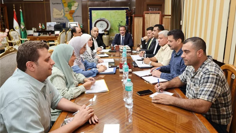 محافظ المنوفية يتابع تنفيذ مشروعات الخطة الاستثمارية ويشدد على رفع نسب الإنجاز