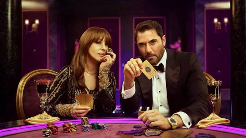مونيكا بيلوتشي تكشف صورة من كواليس فيلم «The Seven Dogs» مع أحمد عز