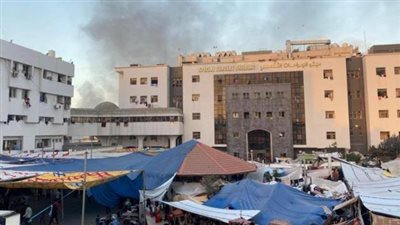 قصف إسرائيلي يستهدف ساحة مستشفى الشفاء في غزة رغم سريان وقف إطلاق النار