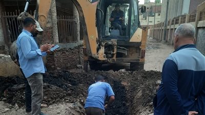 أهالي قرية الخادمية يشكرون محافظ كفر الشيخ ورئيس شركة المياه على سرعة الاستجابة