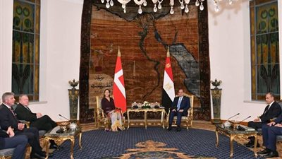 السيسي يستقبل ملكة الدنمارك ماري لبحث تعزيز العلاقات الثنائية