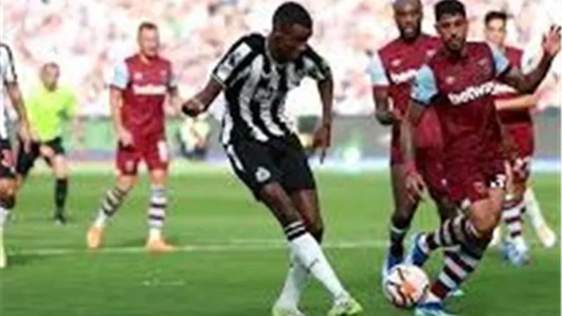 وست هام يهزم نيوكاسل 3-1 في الدوري الإنجليزي
