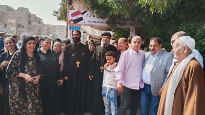 الجيزة تتألق بالوحدة الوطنية في أبو النمرس خلال بدء التصويت لمجلس النواب