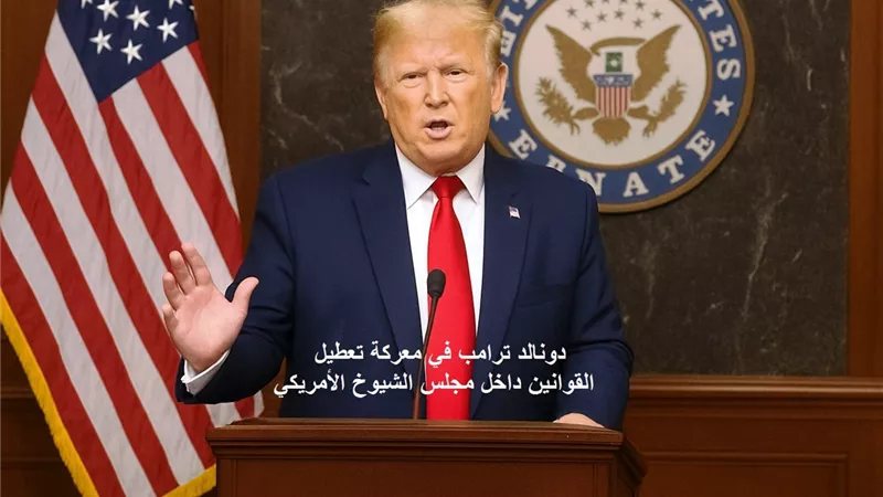 ترامب يشعل معركة تعطيل القوانين في مجلس الشيوخ.. ويقسم الحزب الجمهوري نصفين
