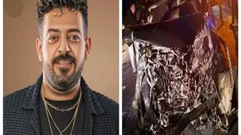 حادث مأساوي.. المطرب إسماعيل الليثي في حالة حرجة بعد تصادم مروع على طريق الصعيد