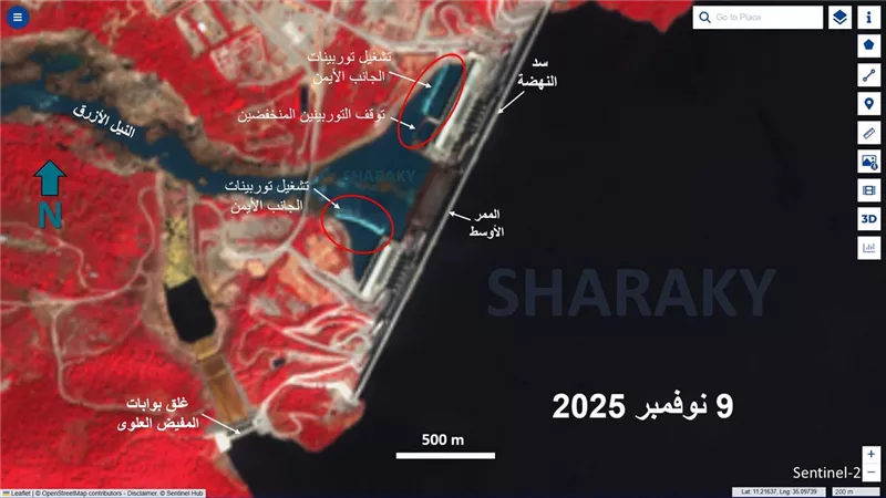 عباس شراقي: إثيوبيا تضلل العالم بشأن تشغيل توربينات سد النهضة