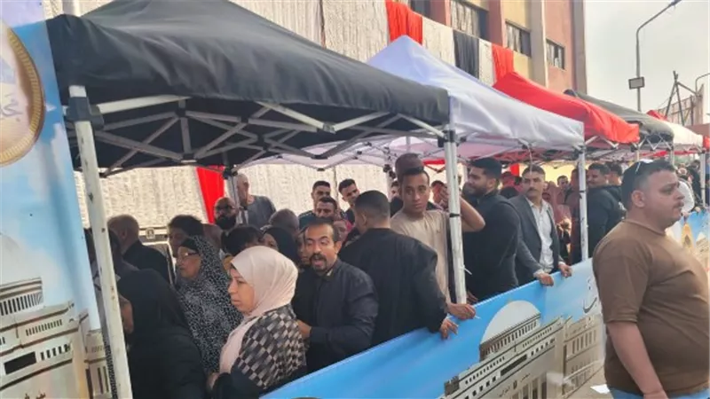 وسط تأمين مكثف.. إقبال ملحوظ على لجان التصويت بإمبابة والوراق