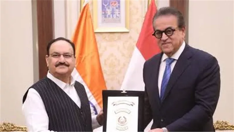 وزير الصحة يترأس مائدة مستديرة مع نظيره الهندي لتوطين صناعة الأدوية واللقاحات