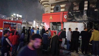 السيطرة على حريق داخل محل تجاري بقويسنا فى المنوفية ( تفاصيل ) 