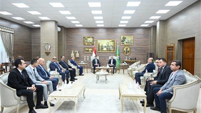 وزير الرياضة ومحافظ الإسماعيلية يجتمعان مع اللجنة المؤقتة لإدارة النادي الإسماعيلي