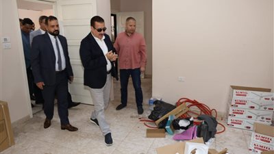 محافظ المنوفية يتفقد تجهيز مبنى التأمين الصحي بسنتريس لتقديم خدمات طبية متكاملة