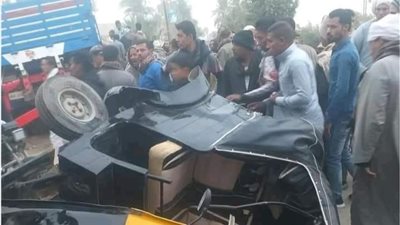 «بلدنا اليوم» تنشر أسماء ضحايا حادث تصادم معلمي كفر الشيخ