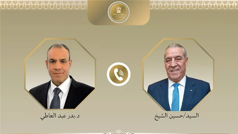 وزير الخارجية المصري ونائب رئيس فلسطين يناقشان دعم السلام وإعادة إعمار غزة