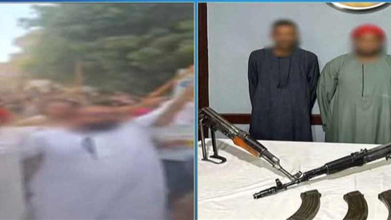 المتهمين والمضبوطات