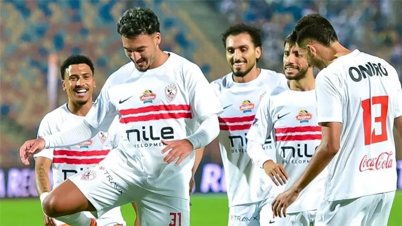 فقرة بدنية في تدريبات الزمالك استعدادًا لمواجهة زيسكو في الكونفدرالية
