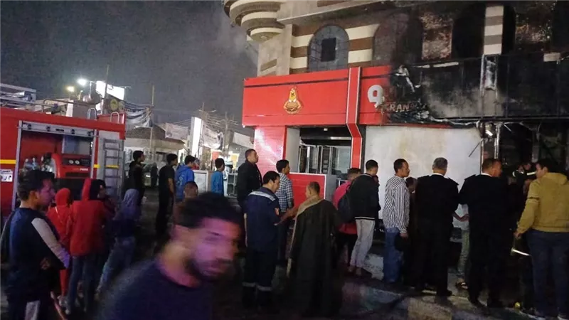 السيطرة على حريق داخل محل تجاري بقويسنا فى المنوفية ( تفاصيل ) 