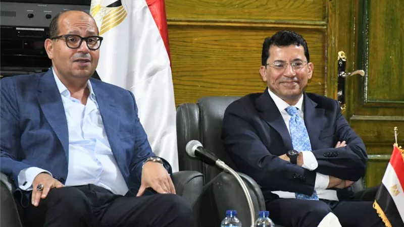 وزير الرياضة يبحث مع اللجنة الأولمبية استعدادات الاتحادات لأولمبياد لوس أنجلوس 2028