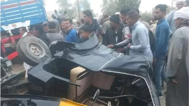 «بلدنا اليوم» تنشر أسماء ضحايا حادث تصادم معلمي كفر الشيخ