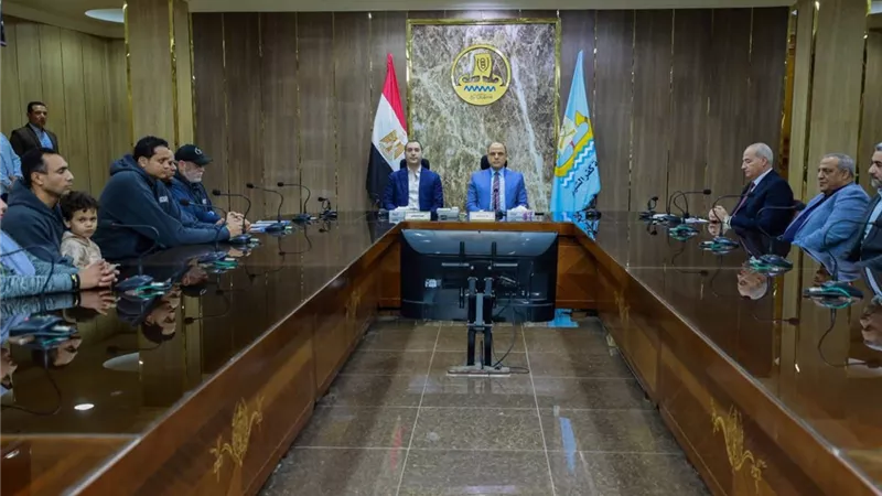 محافظ كفر الشيخ يكرم أبطالا حققوا مراكز متقدمة بعدد من الألعاب الرياضية ببطولات عالمية