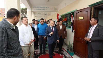 محافظ كفر الشيخ يتفقد اللجان استعداداً لانتخابات مجلس النواب 2025 