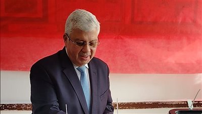 وزير التعليم العالي يدلي بصوته في انتخابات مجلس النواب 2025