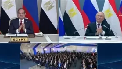 الرئيس الروسي: مصر تعزز قدراتها النووية بمشروع الضبعة.. ويدعم الشراكة الاستراتيجية بين الدولتين