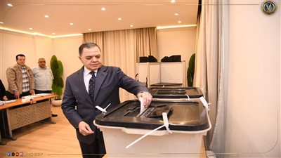 وزير الداخلية يدلي بصوته في انتخابات مجلس النواب 2025 ويؤكد تأمين كامل للناخبين