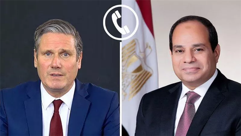 الرئيس السيسي ورئيس وزراء بريطانيا يبحثان تكثيف جهود تحقيق الاستقرار في السودان