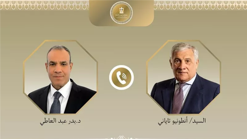 اتصال بين وزيري خارجية مصر وإيطاليا لبحث التعاون الثنائي وتطورات غزة والسودان