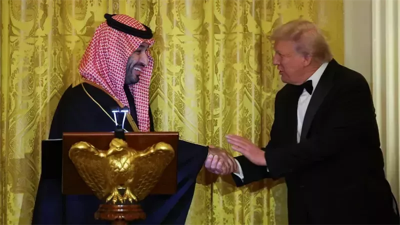 ترامب ومحمد بن سلمان