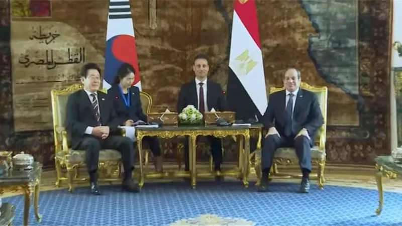 رئيس كوريا الجنوبية: نتطلع لتوسيع التعاون الدفاعي مع مصر