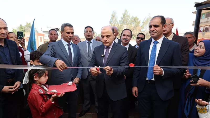 محافظ كفر الشيخ يفتتح مدرسة إصلاح إدريجة للتعليم الأساسي 