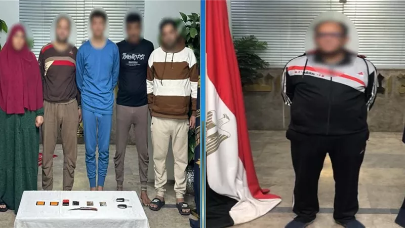   خلافات مالية تسقط عصابة خطف بالتجمع الأول.. تحرير المجني عليه وضبط المتهمين الـ7
